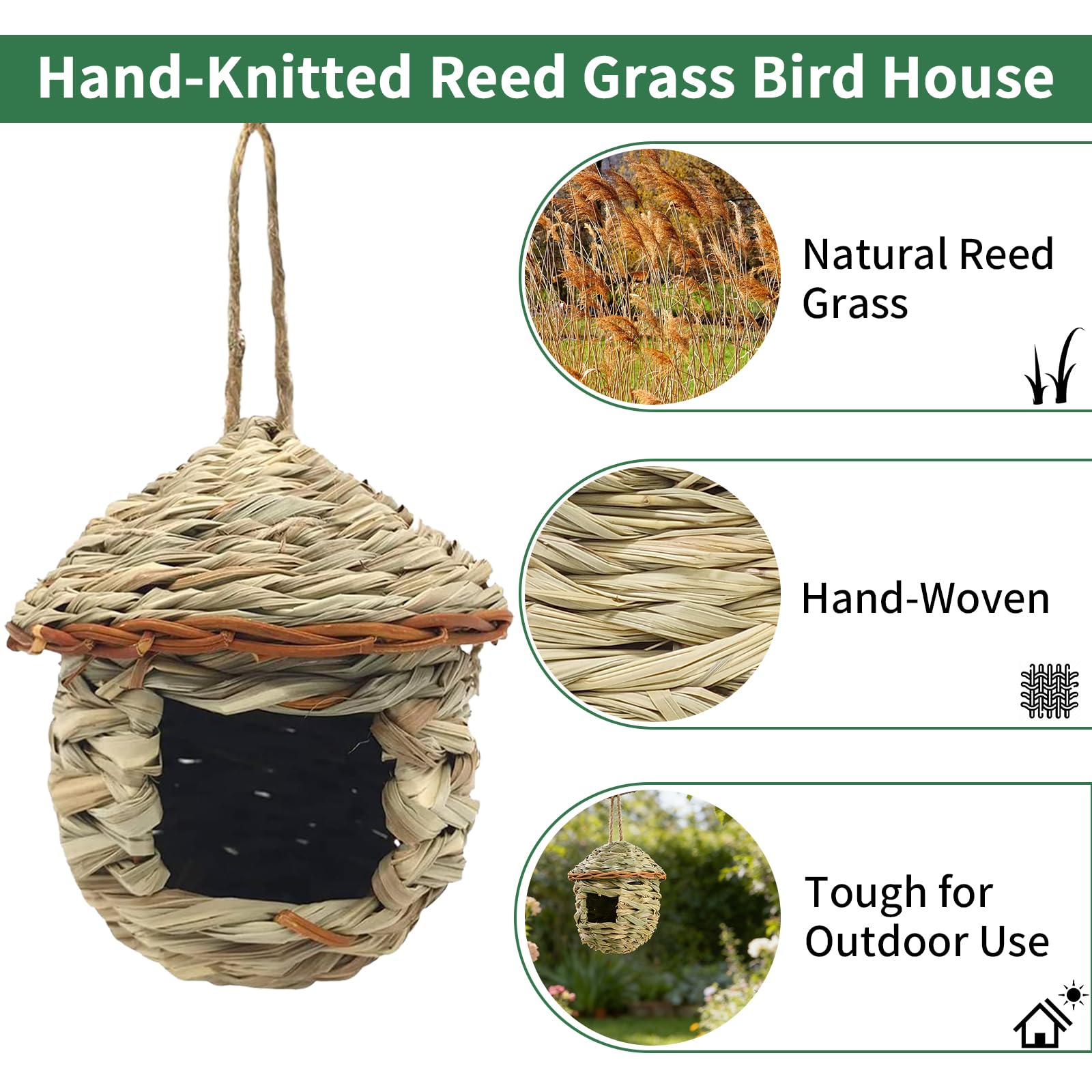 Gute Hummingbird House suited for Audubon finch and chickadee visits.
