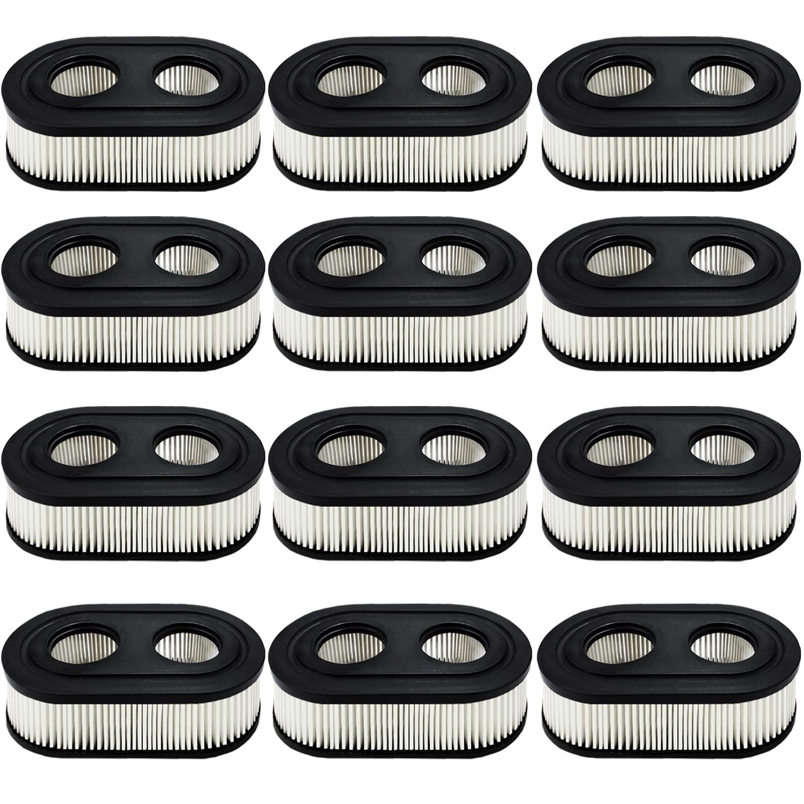 Guuozzli 12-pack general lawn mower air filter – main product view