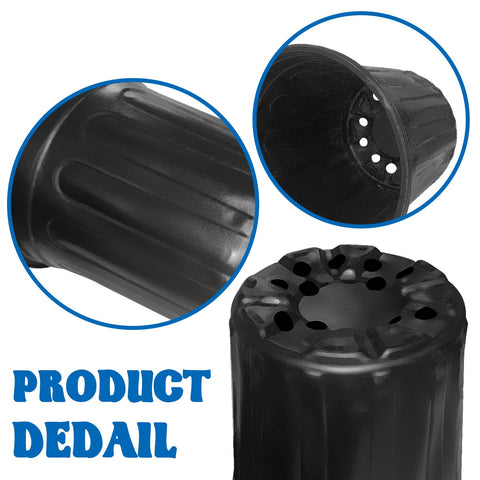 Guuozzli flexible plastic seedling pot ready to rebound after compression