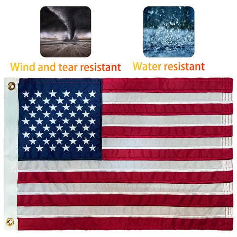 GUYSHEER flag fits indoor and outdoor spaces for versatile display.