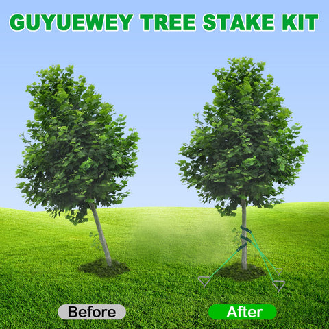 Guyuewey chrome plated stake surface resists rust for outdoor use.