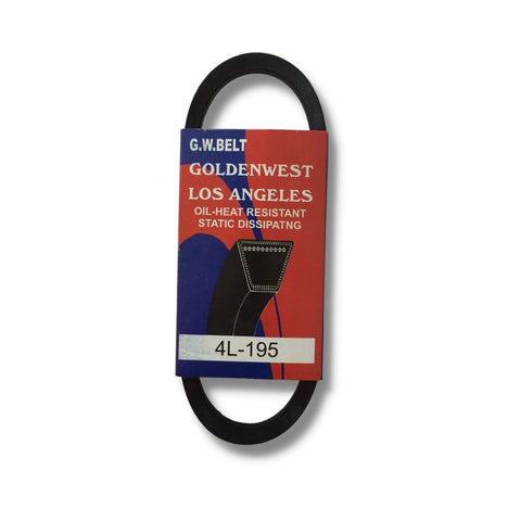 GW Belts reel mower belt front view highlighting durable construction for reliable cuts