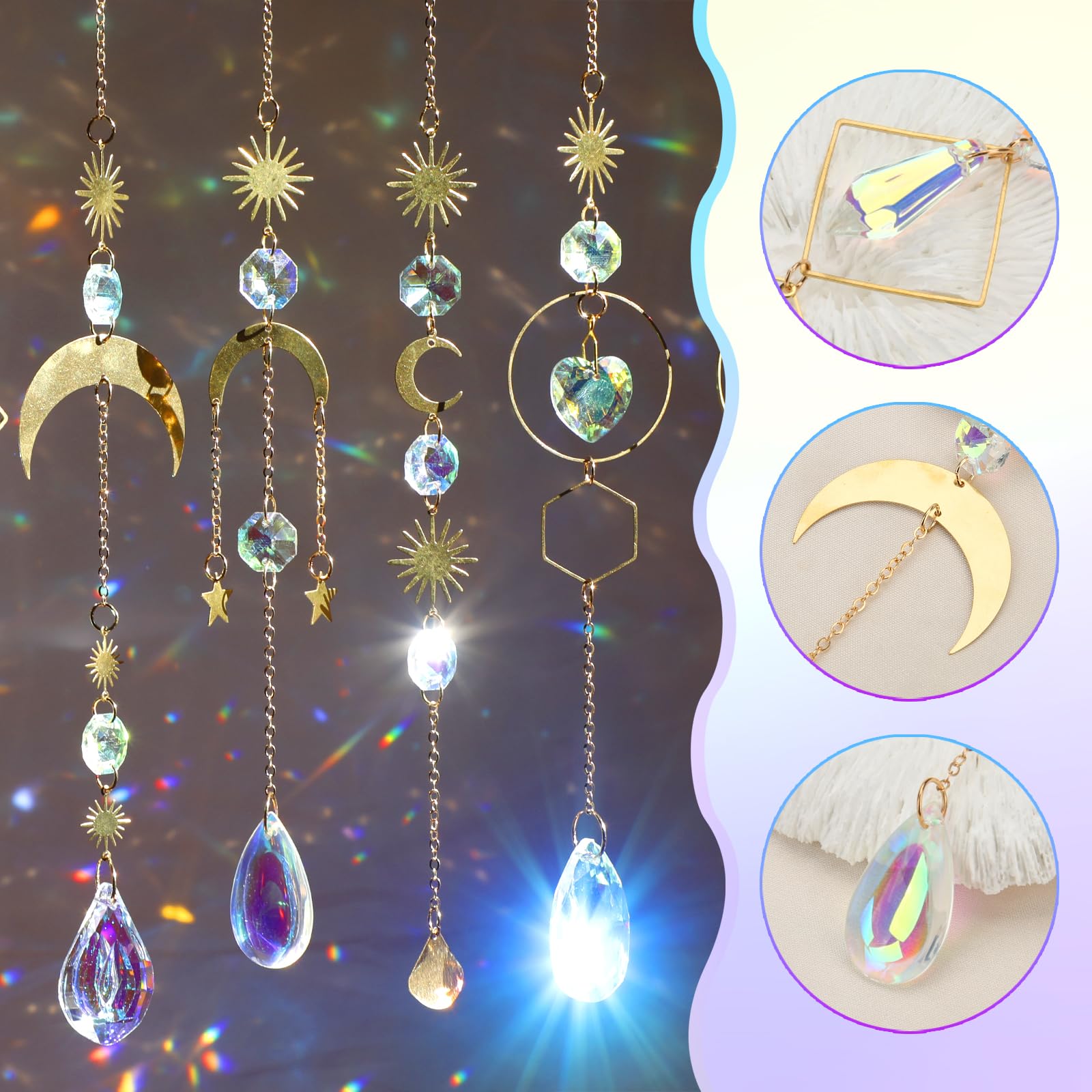 GWAHSA crystal suncatcher gift-ready packaging for celebrations