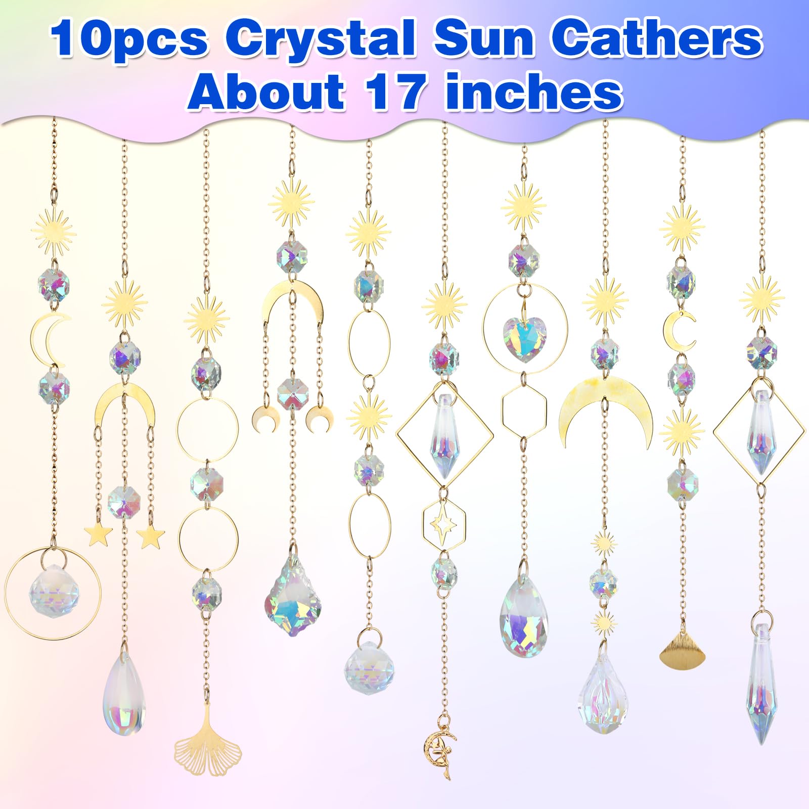 GWAHSA crystal suncatcher safe packaging protects each ornament