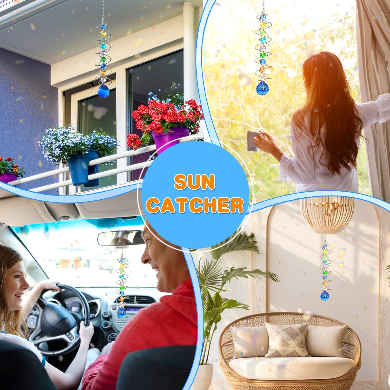 GWAHSA weather resistant stainless steel wire ensures durable outdoor hanging decor.