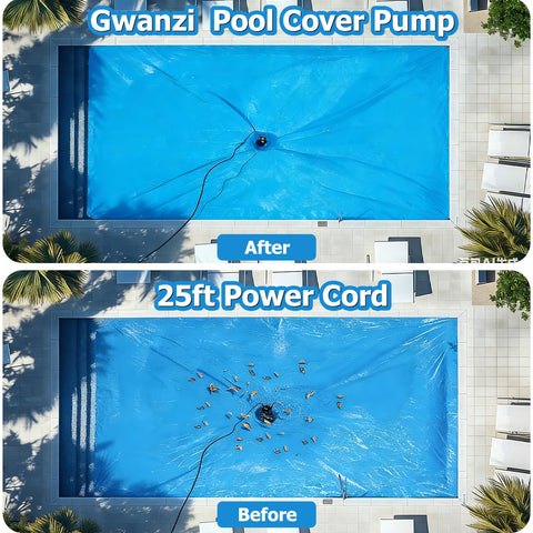 GWANZI 1/2HP pump demonstrates 35 ft lift for high capacity water removal