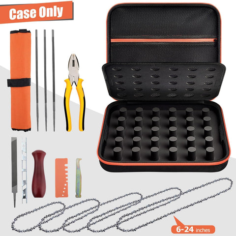 GWCASE anti-tangle design showcase keeps chains neatly arranged and tangle-free.