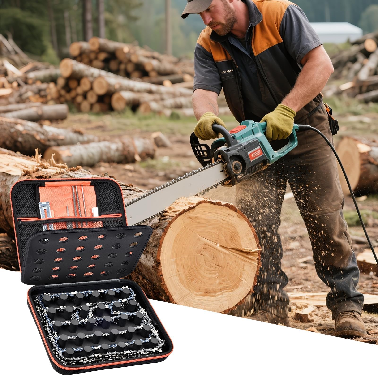 GWCASE open-view demonstrates clear access to internal compartments for quick grabbing.