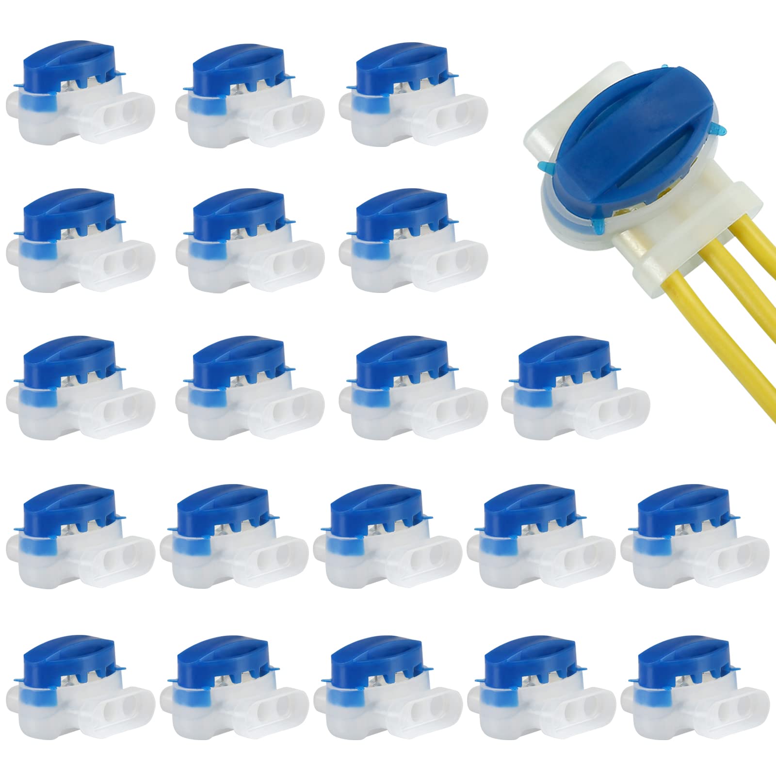 GWHOLE 3-way wire connector for outdoor quick splices and durable connections.