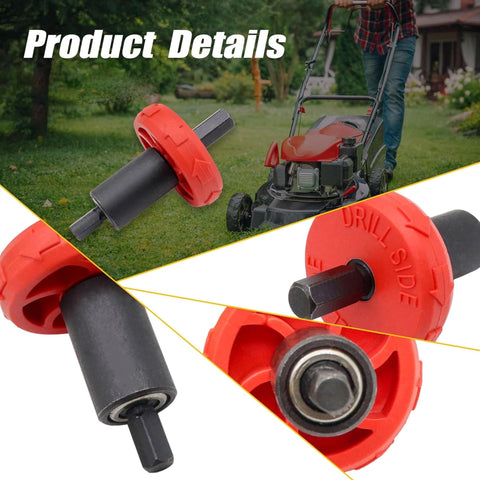 Easy installation: insert drill bit and connect to starter for quick power-up.