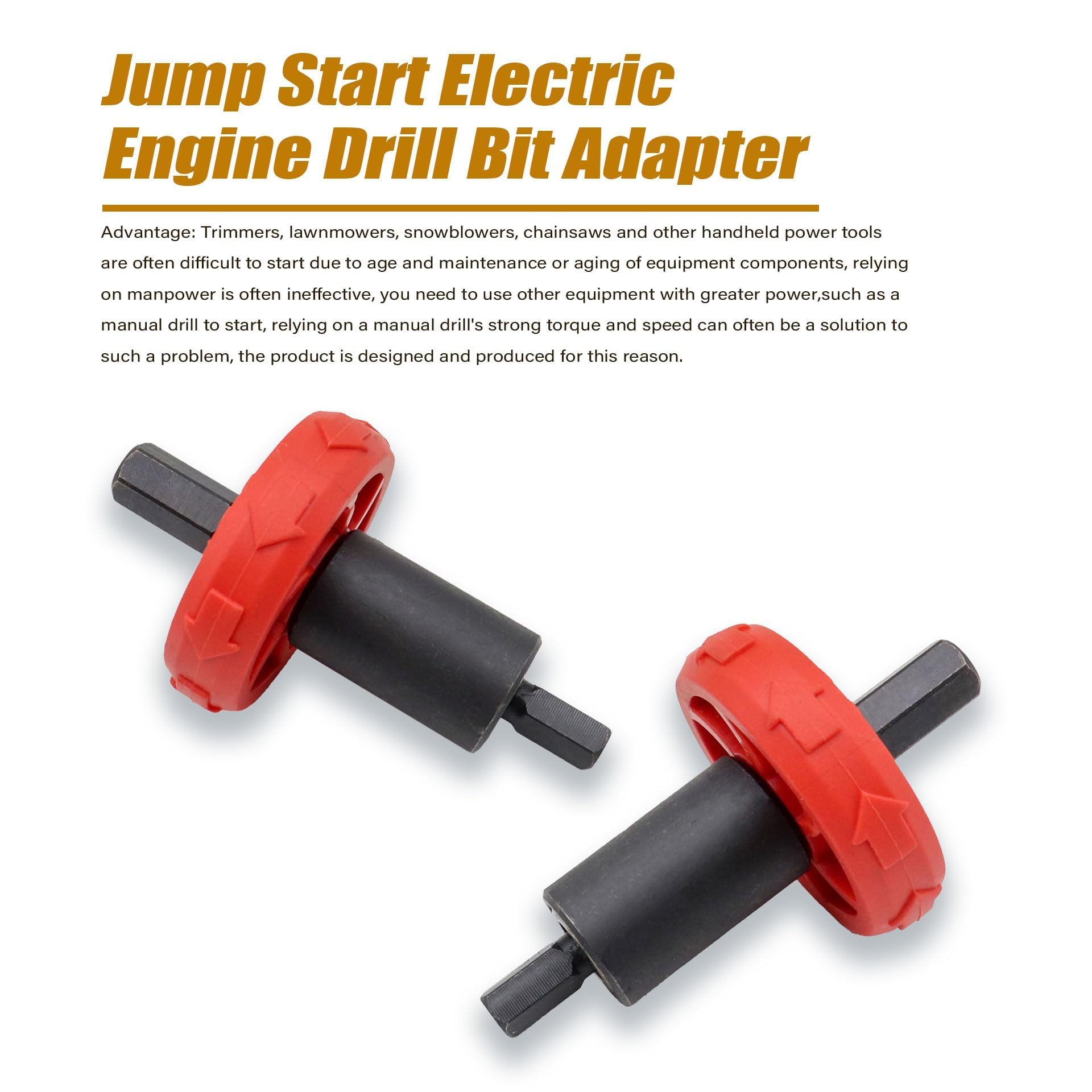 Ideal for trimmers, leaf blowers, and cultivators needing electric start.