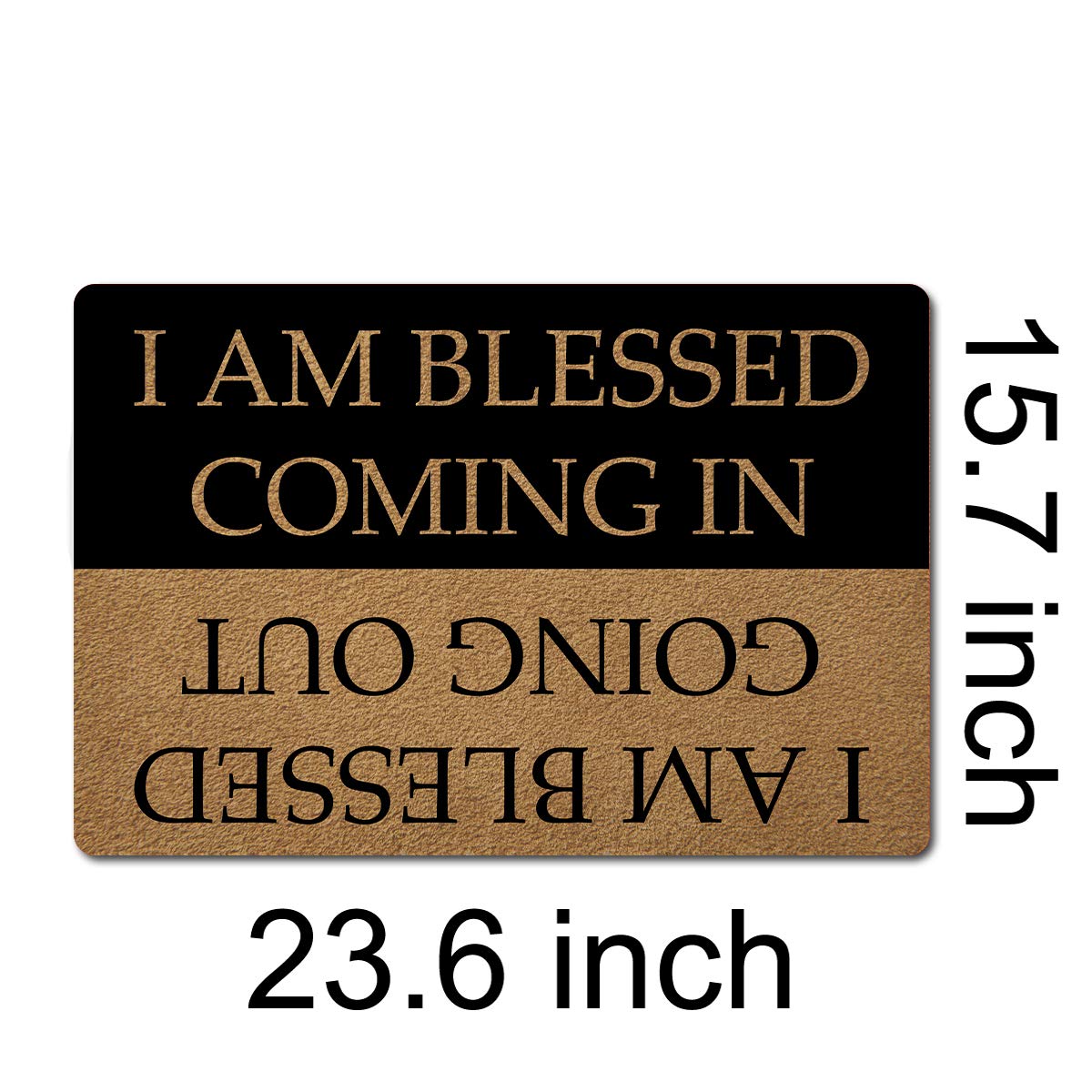 GXFC ZHAO Welcome Doormat, ideal prank gift for new homeowners.