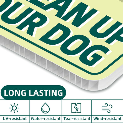 GXGGUS Corrugated plastic sign material designed for weather resistance