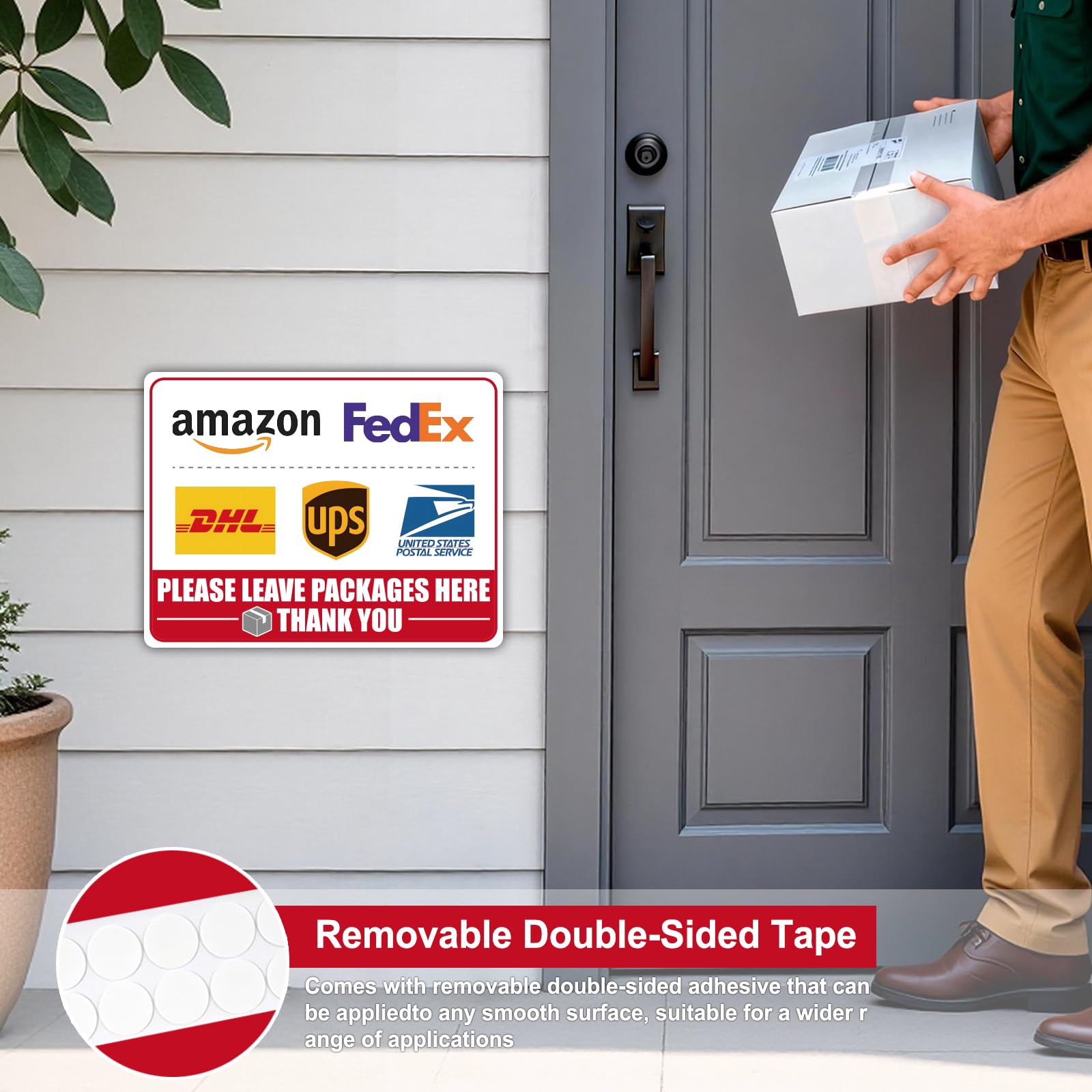 GXGGUS easy-installation options simplify setup near porch or gate.