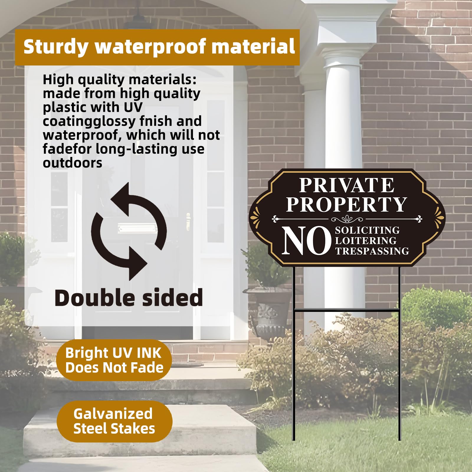 GXGGUS Outdoor yard design suitable for homes, driveways, and businesses.