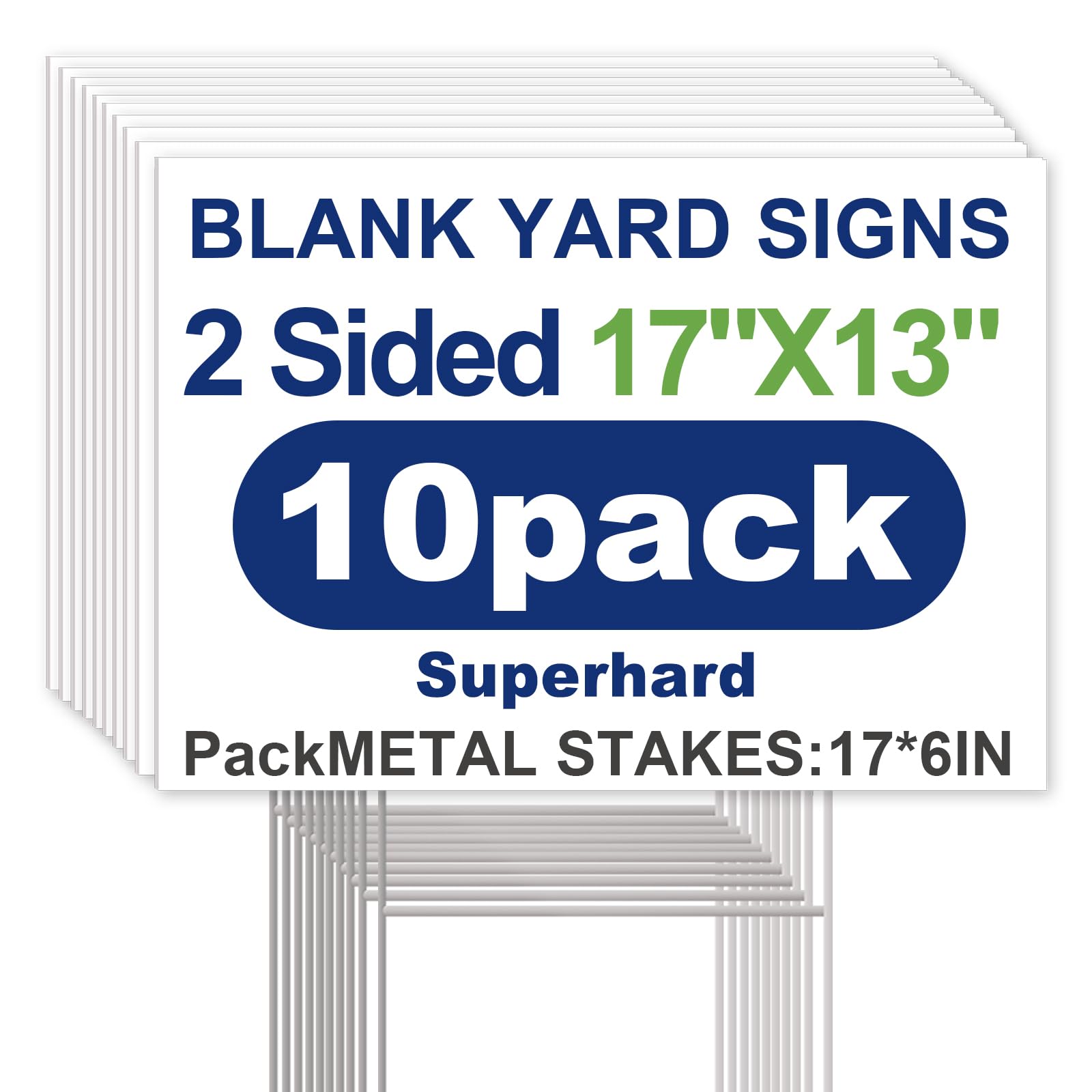 GXGGUS sign board 17x13 with durable surface for clear event messaging
