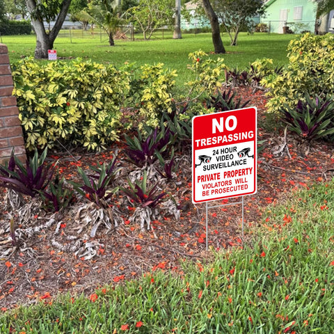 GXGGUS UV-coated aluminum sign withstands weather for long-lasting outdoor use