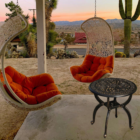 GXOUTAL ornate curves and scrollwork enhance classic outdoor aesthetics