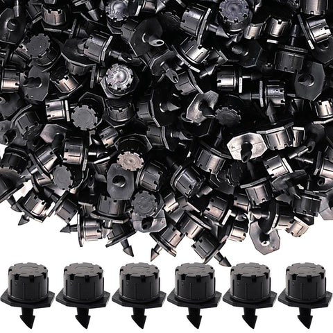 GXXMEI 200pcs drippers pack for efficient garden watering and easy replacement.