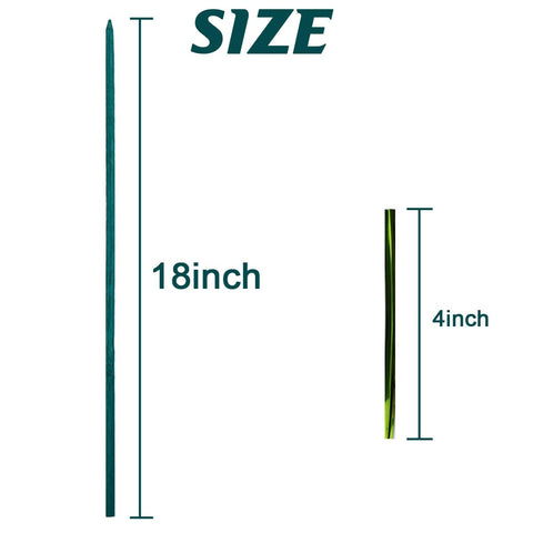 GXXMEI green metal ties secure plant branches with reliable hold.
