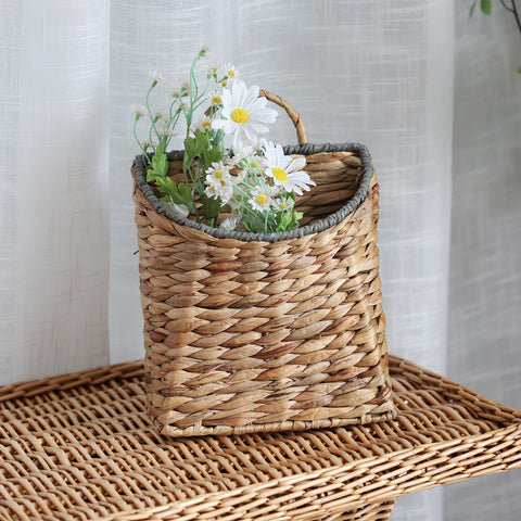 GYASVWU greenery arrangement basket suitable for indoor wall decor.
