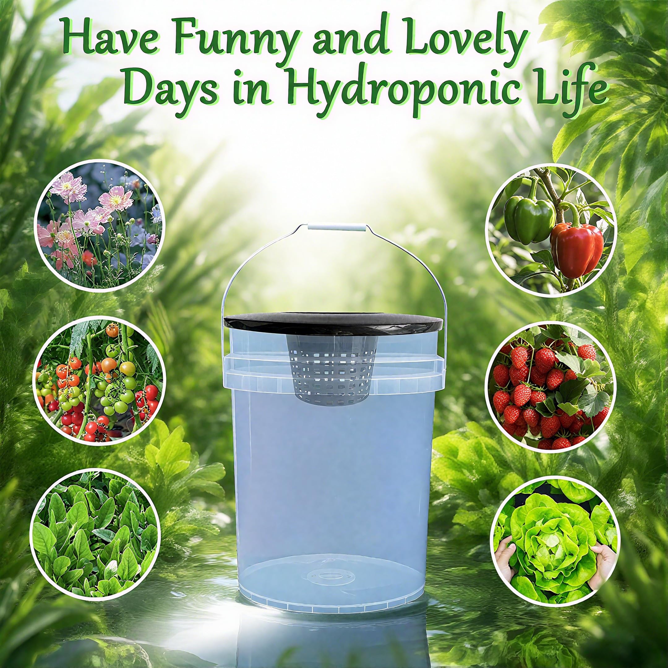 Gyfofix ideal for indoor and outdoor hydroponic systems