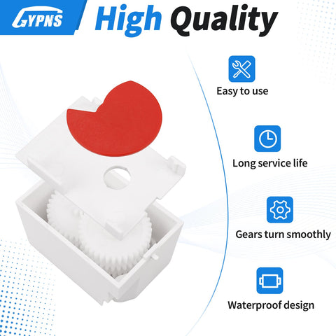 GYPNS AXV408P gear box made from crack-resistant material for longevity