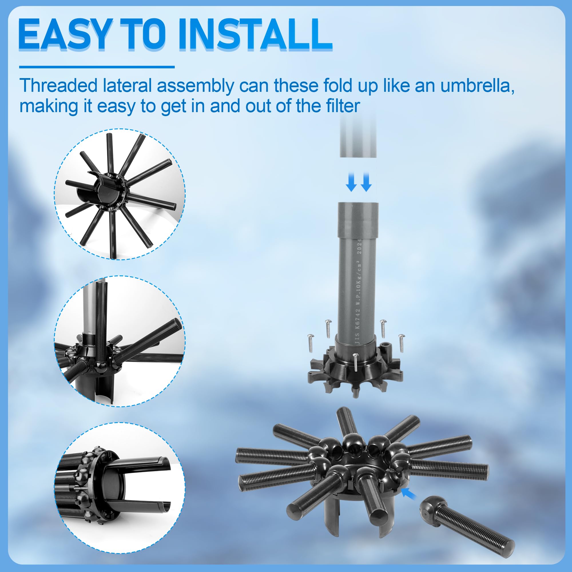 GYPNS SX244DA replacement part improves pool water clarity and flow