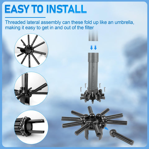 GYPNS SX244DA replacement part improves pool water clarity and flow