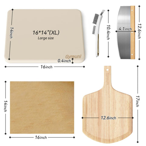 GyreUni oak pizza paddle offers sturdy lifting with smooth glide