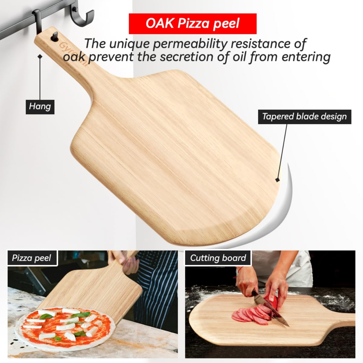 GyreUni parchment paper 16x14 keeps dough intact and cleanup easy