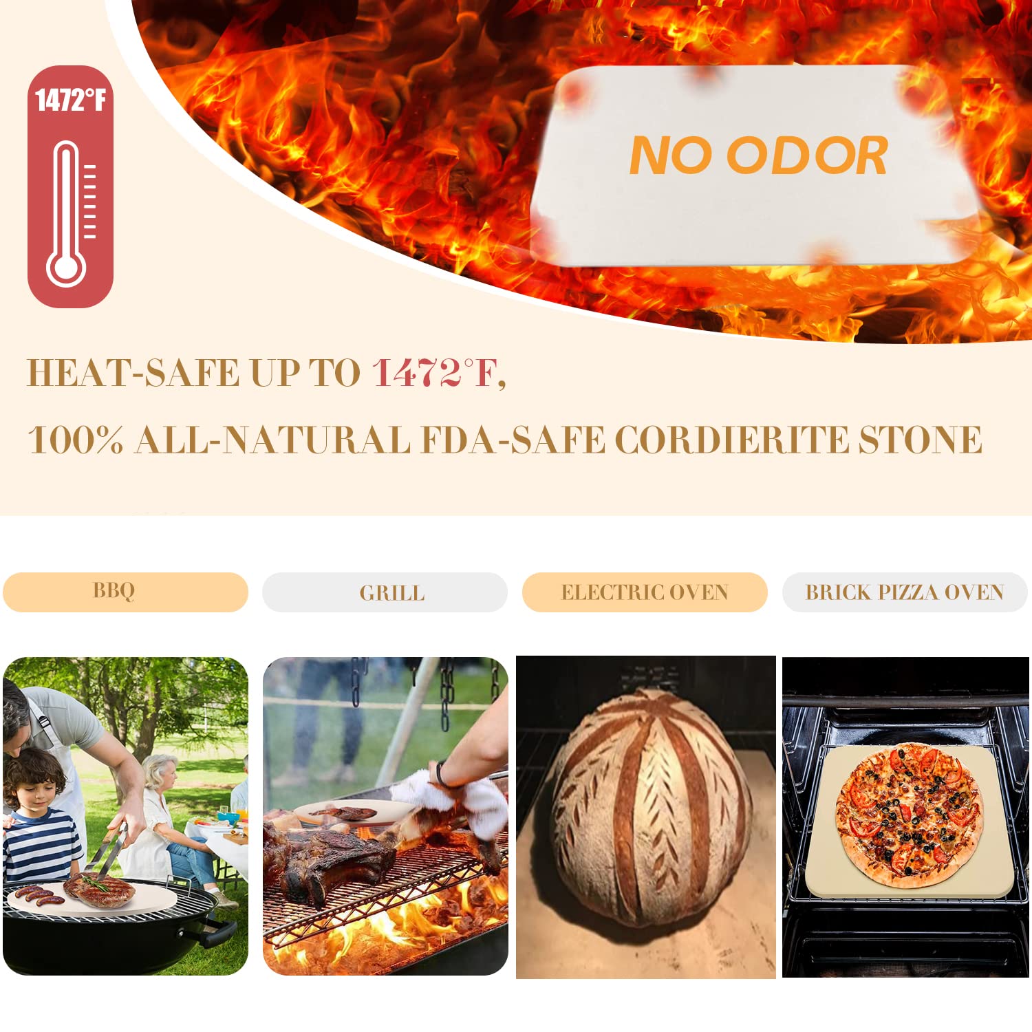 Gyreuni stainless steel pizza cutter for clean, precise slices.