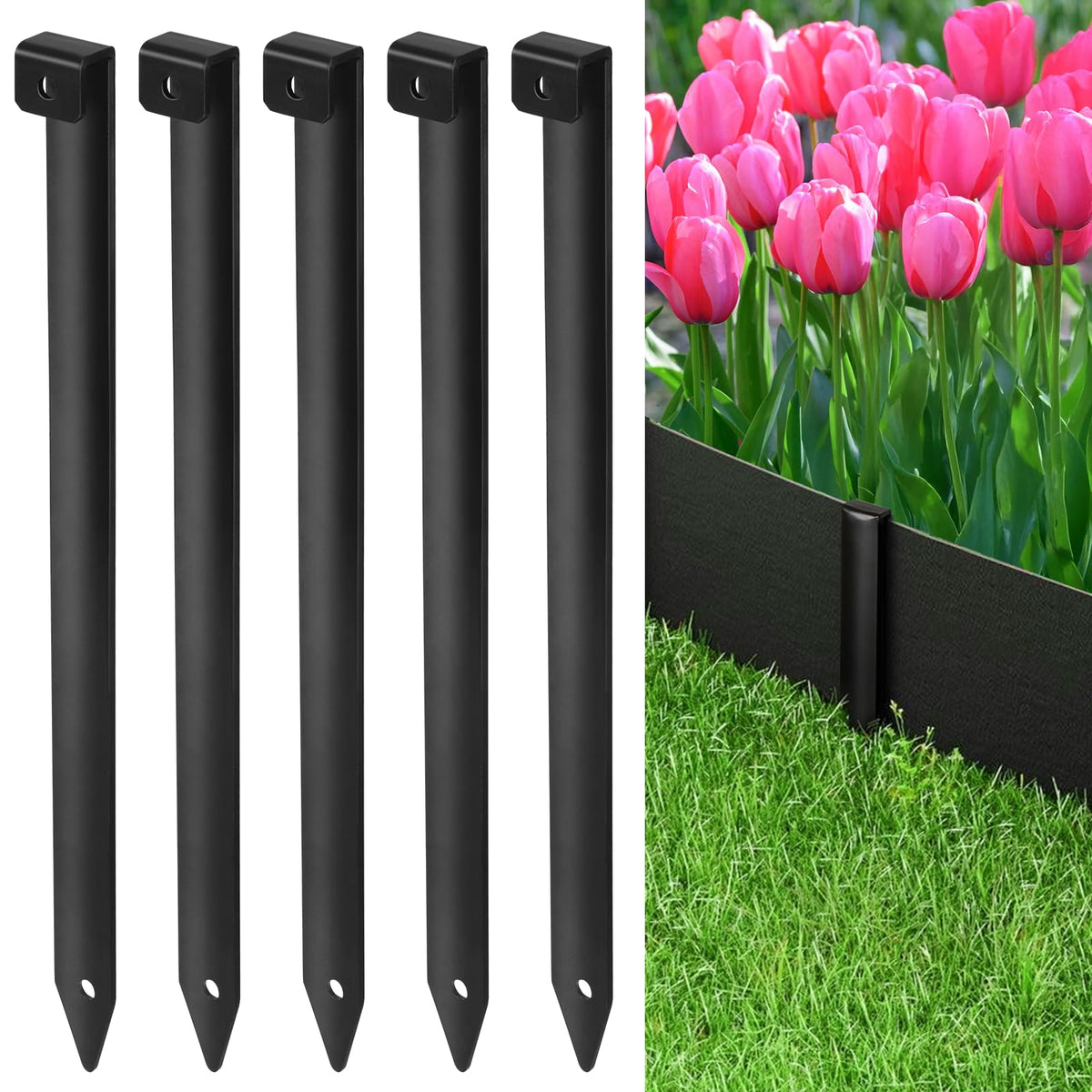 GZBEVITAR landscape stake featuring arc design for stable edging