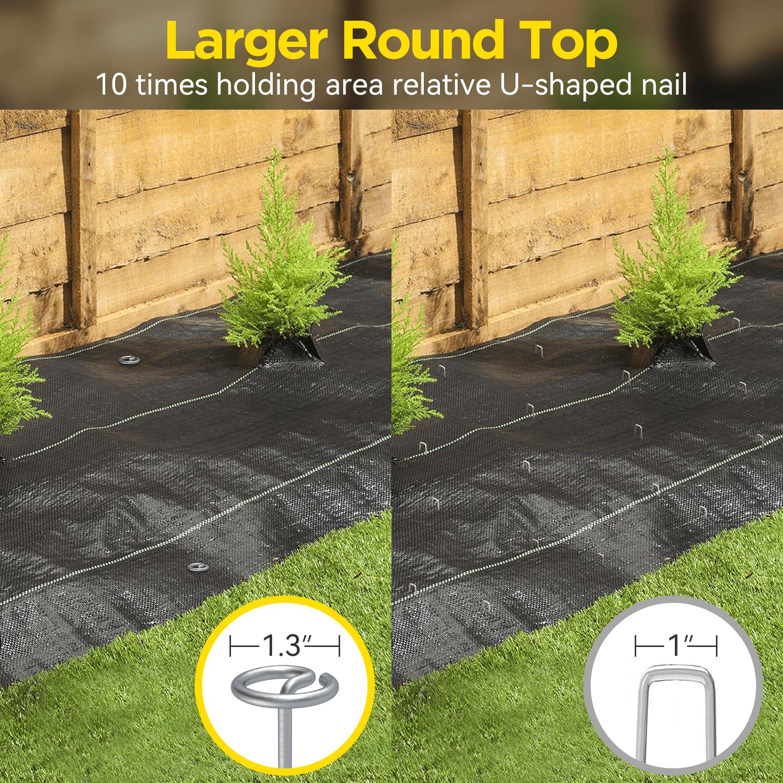 GZBEVITAR circle-top pins improve ease of insertion and removal during installation