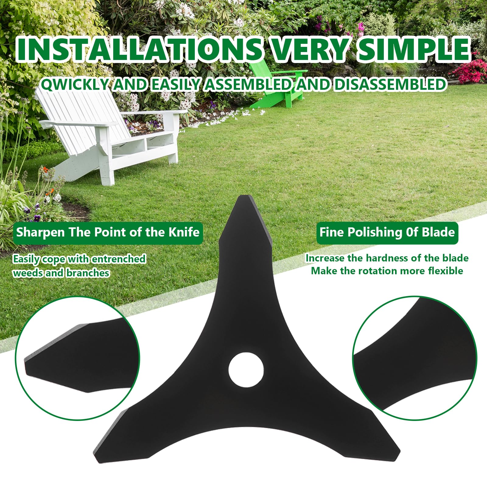 GZJoSum blade adapter kit contents for secure installation