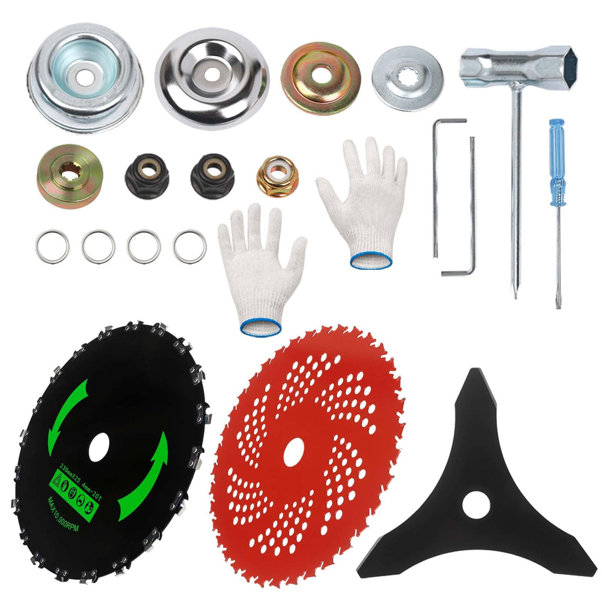 GZJoSum carbide tipped blades with 9x36 teeth for tough vegetation cutting