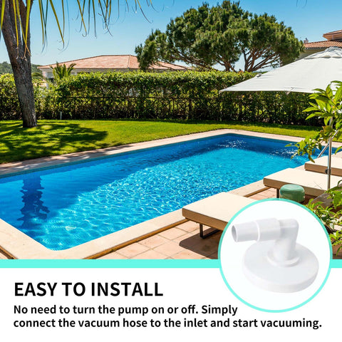 Ideal upgrade for above-ground pools needing quick skimmer adjustments