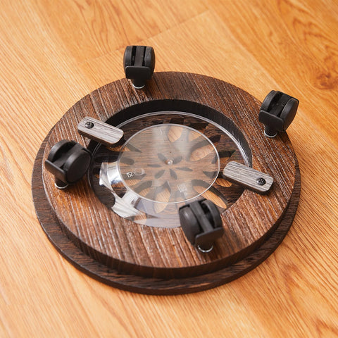 GZQWDC tray at base catches drips and protects surfaces.