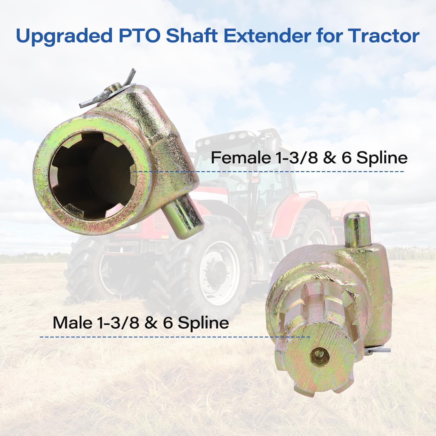 GZZTORES 6-spline female end ready for reliable power transmission.