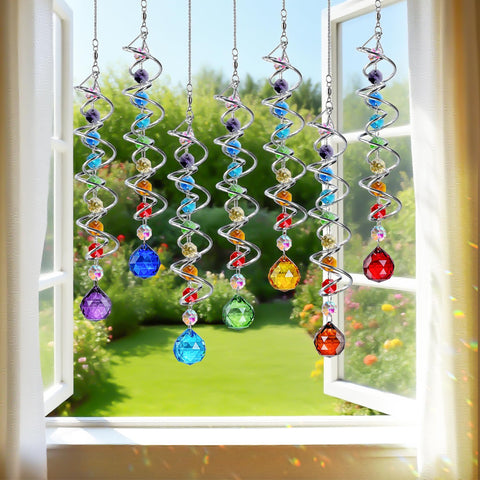 H and D Hyaline and Dora sparkling crystal art for garden celebrations.