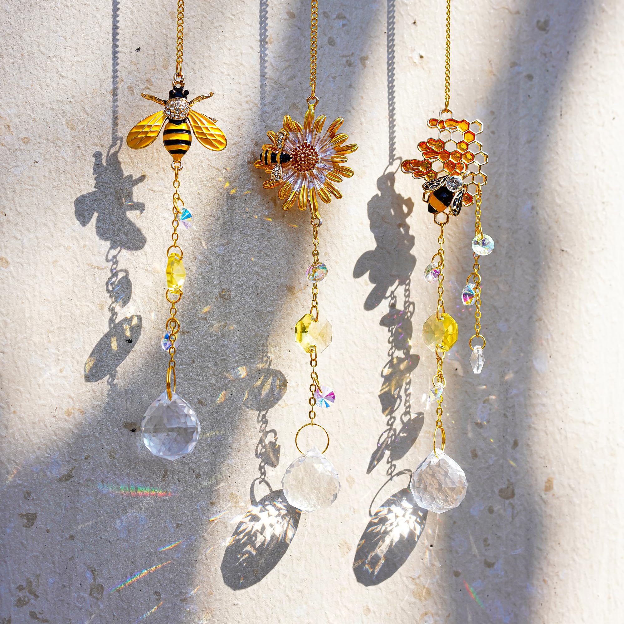 H&D HYALINE & DORA premium crystal drops refract light into soft rainbows.