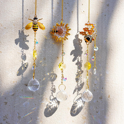 H&D HYALINE & DORA premium crystal drops refract light into soft rainbows.