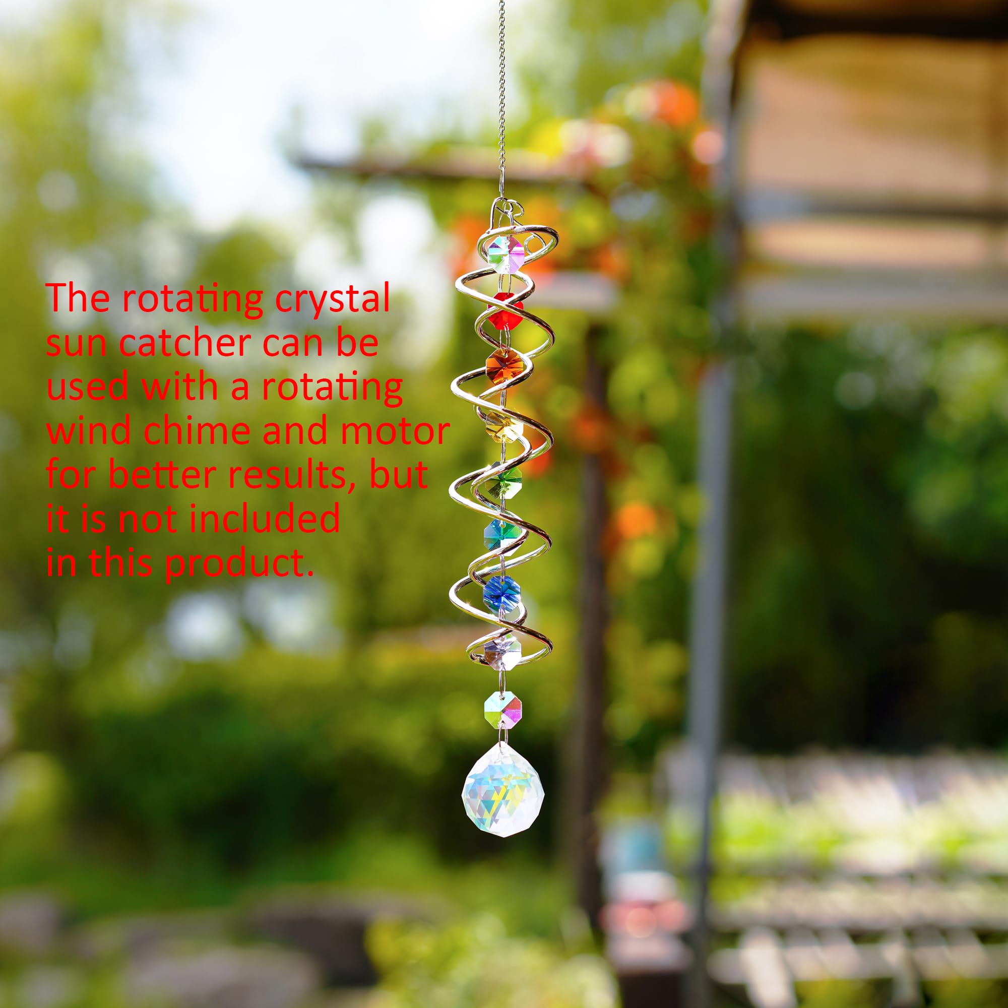 H&D HYALINE & DORA spiral tail spins with optional motor for motion.