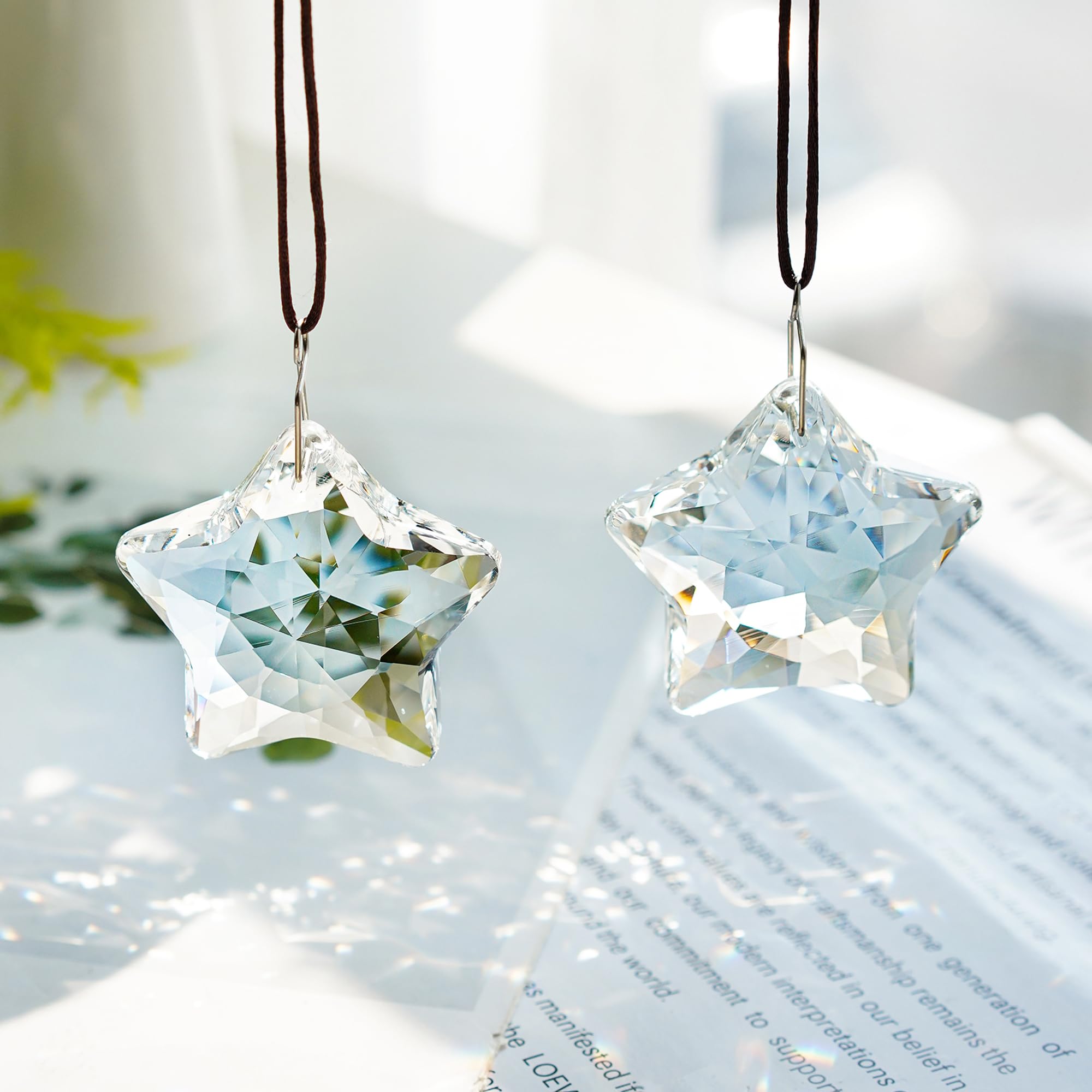 H&D HYALINE & DORA sun catcher chandelier hanging indoors for elegant sparkle
