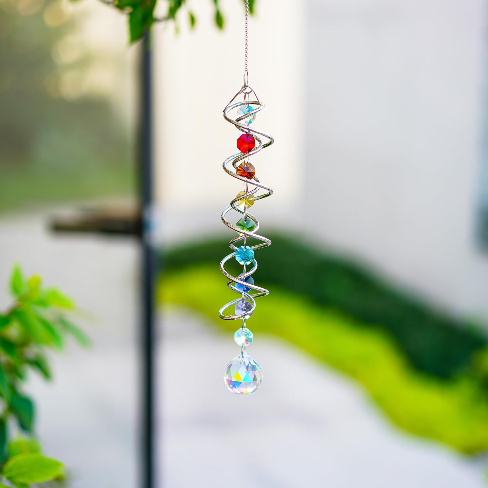 H&D HYALINE & DORA decorative wind spinner accessory adds motion and charm.