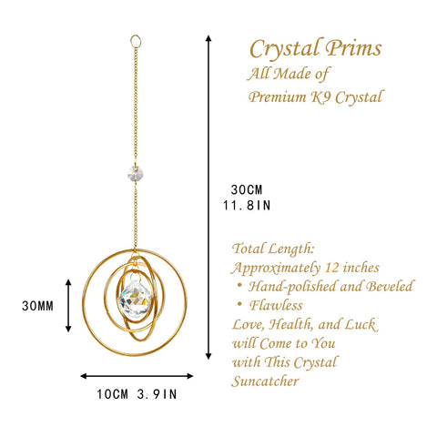 H&D Hyaline & Dora Window decoration brings rainbow light when sun shines