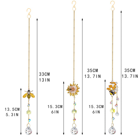 H&D HYALINE & DORA window-ready suncatcher sparkles in sun or shade.