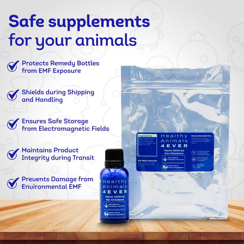 HealthyAnimals4Ever HA4E immunity-graphic communicates flock defense potential