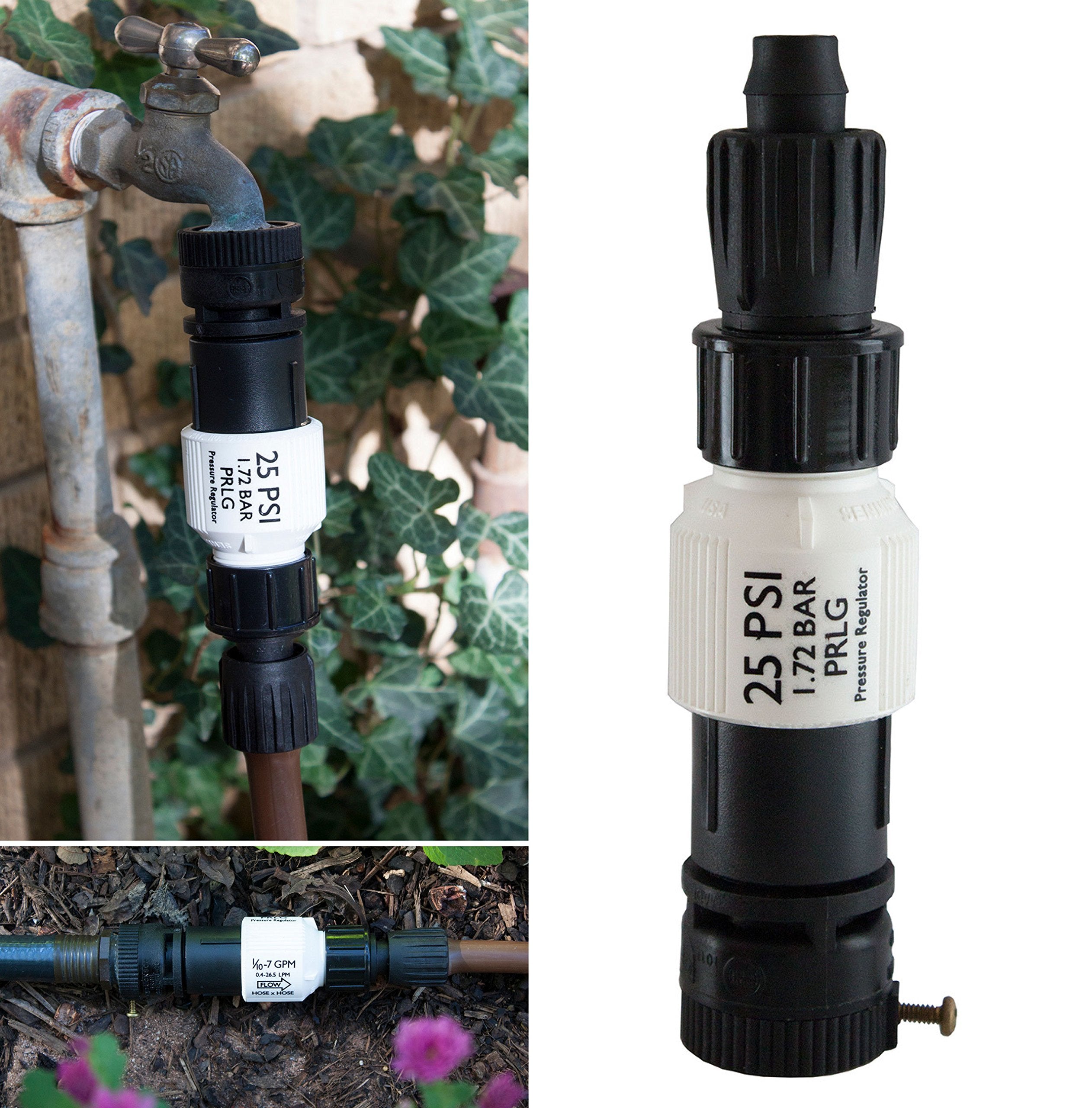 Habitech 1/2-inch tubing connection to faucet enables easy installation.