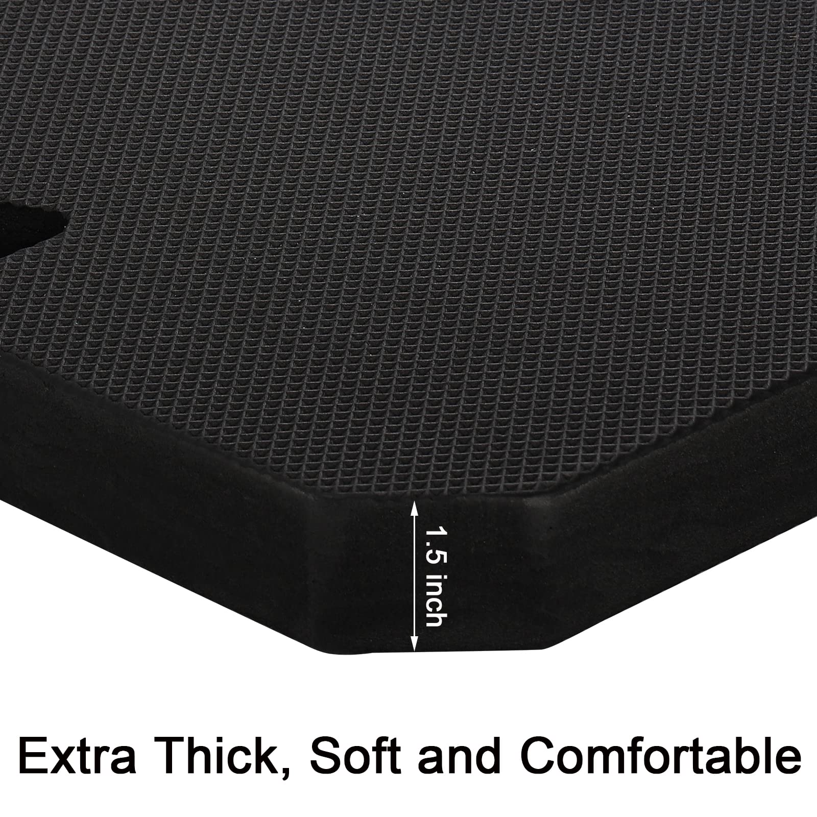 Hacaroa kneeling pad with water-resistant surface for easy cleaning.